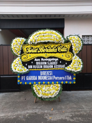 Papan Bunga Duka di Sei Balai