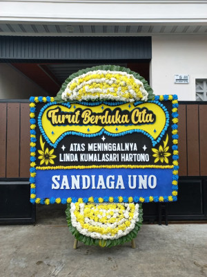 Papan Bunga Duka di Sei Balai