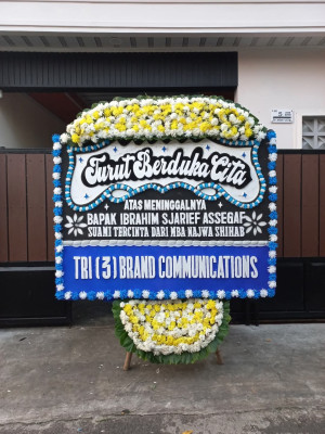 Papan Bunga Duka di Sei Balai